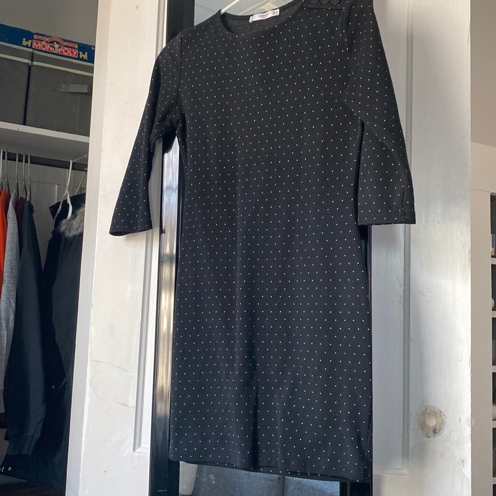 Mango little black dress
